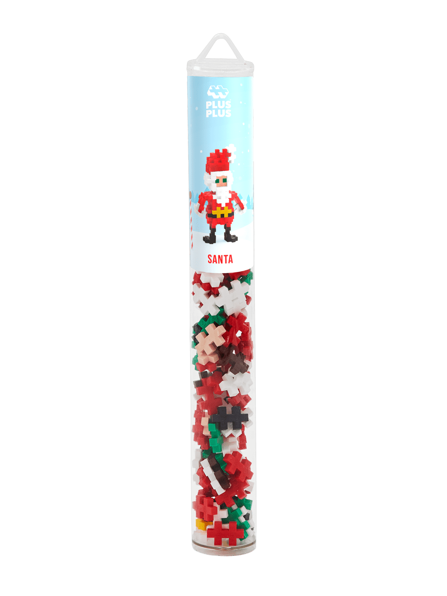 Plus-Plus Santa 100 piece tube