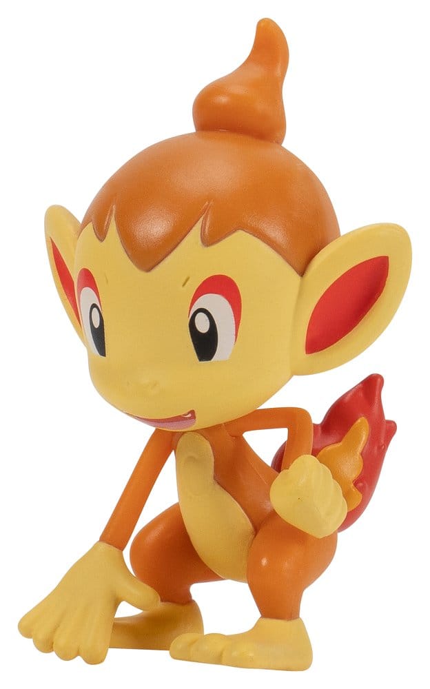 Jazwares Pokémon Battle Figure Set Action Figures Chimchar, Ralts & Porygon (3-Pack) – image 2