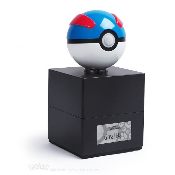 Pokémon: Die-Cast Great Poke Ball Replica - Loaded Dice Barry Vale of Glamorgan CF64 3HD