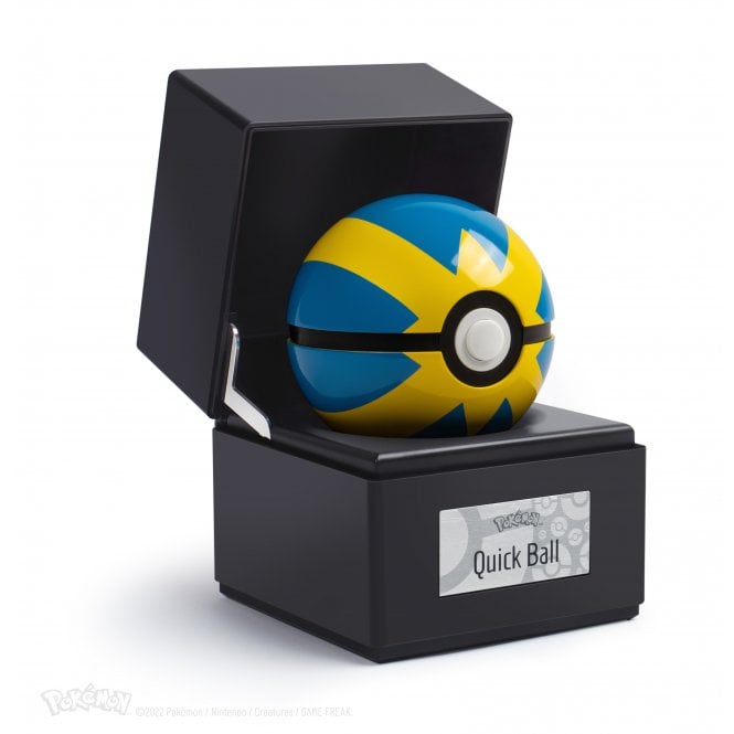 Pokémon: Die-Cast Quick Poke Ball Replica - Loaded Dice Barry Vale of Glamorgan CF64 3HD