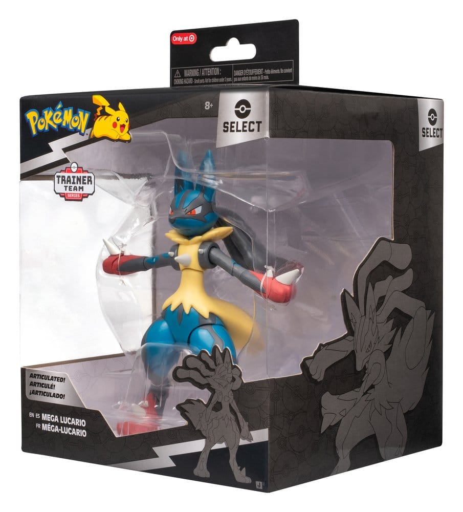 Jazwares Pokémon Select Super-Articulated Action Figure Mega Lucario – image 2