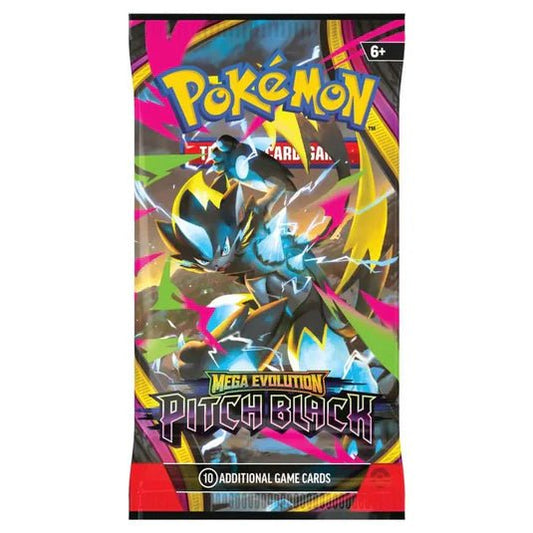 Pokemon TCG: Mega Evolution Pitch Black Booster Pack booster pack