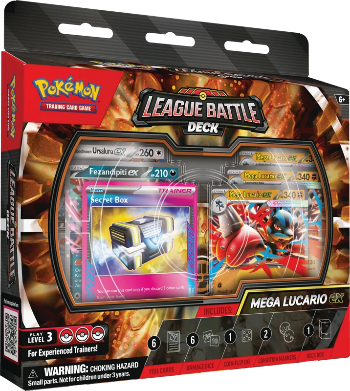 Pokemon TCG: Mega Lucario ex League Battle Deck preconstructed deck