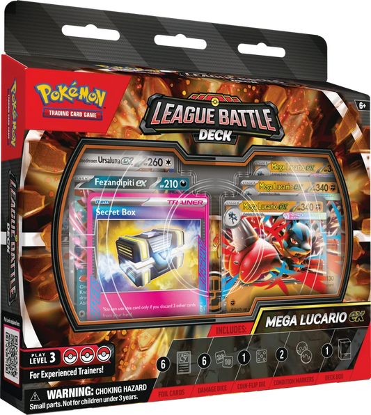 Pokemon TCG: Mega Lucario ex League Battle Deck preconstructed deck