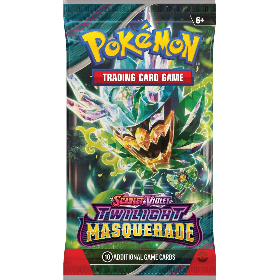 Pokemon TCG: Scarlet & Violet 6 - Twilight Masquerade - Booster Pack - Release Date 24/5/24 - Loaded Dice