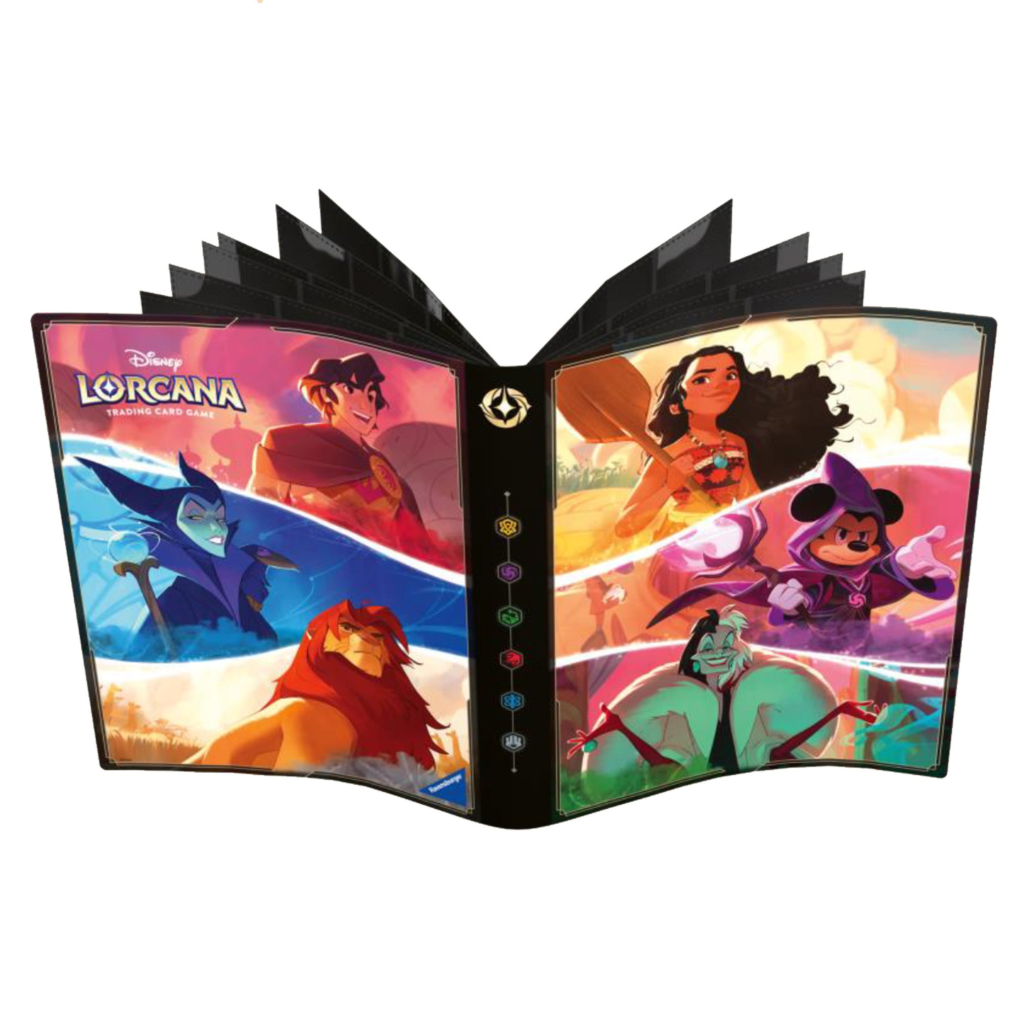 Disney Lorcana Card Portfolio - Shimmering Skies Set 5-8 Nichols Kole Artist Compilation - Loaded Dice