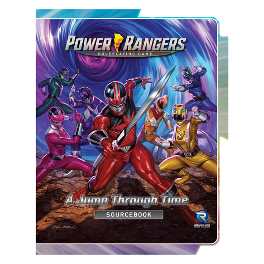 Power Rangers Roleplaying Game : A Jump Through Time Sourcebook roleplaying book