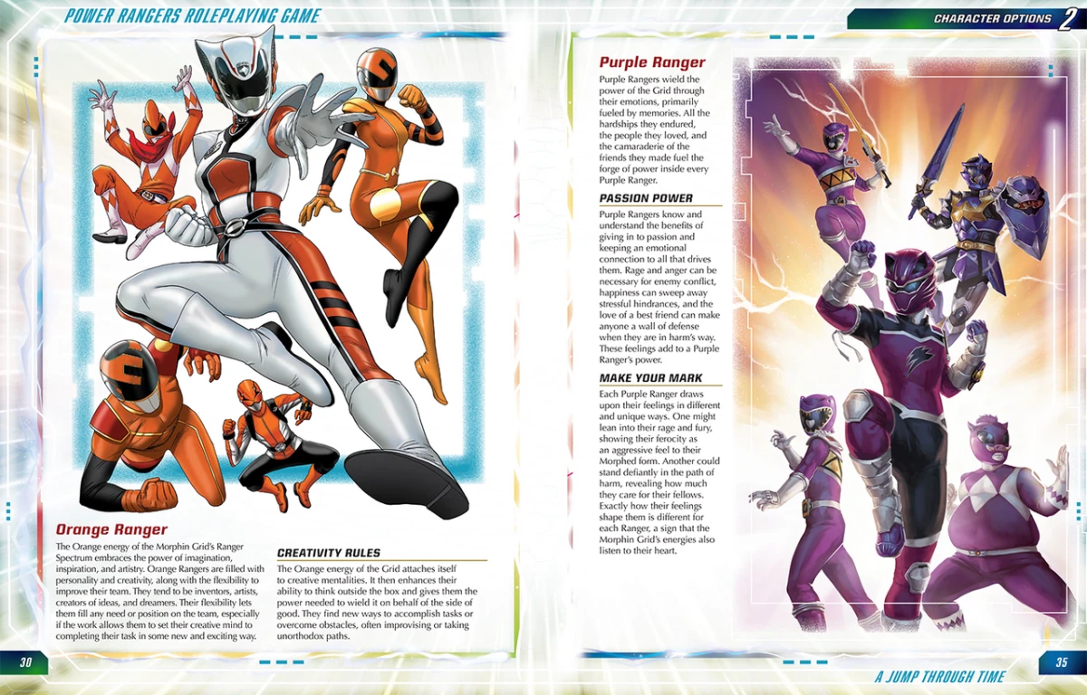 Power Rangers Roleplaying Game : A Jump Through Time Sourcebook - Loaded Dice