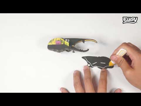 EUGY Hercules Beetle build video