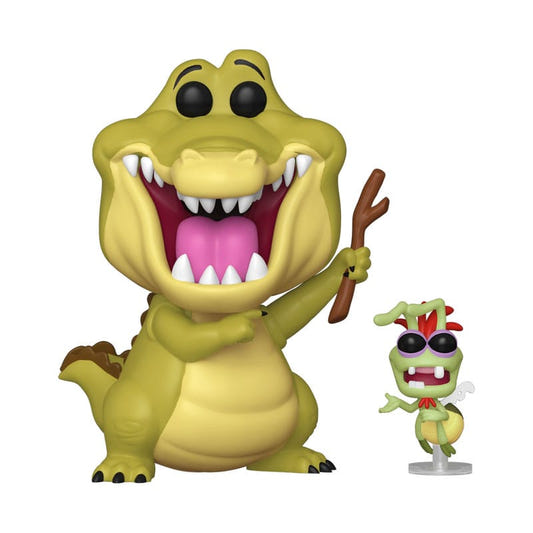 Princess and the Frog Louis the alligator Funko Pop! Disney vinyl figure with Raymond the firefly