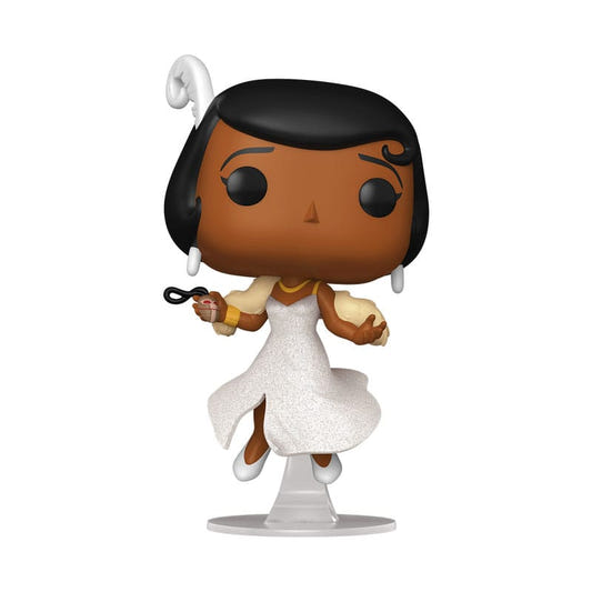 Princess and the Frog Tiana Funko Pop! Disney vinyl figure in a white glitter-finish dress