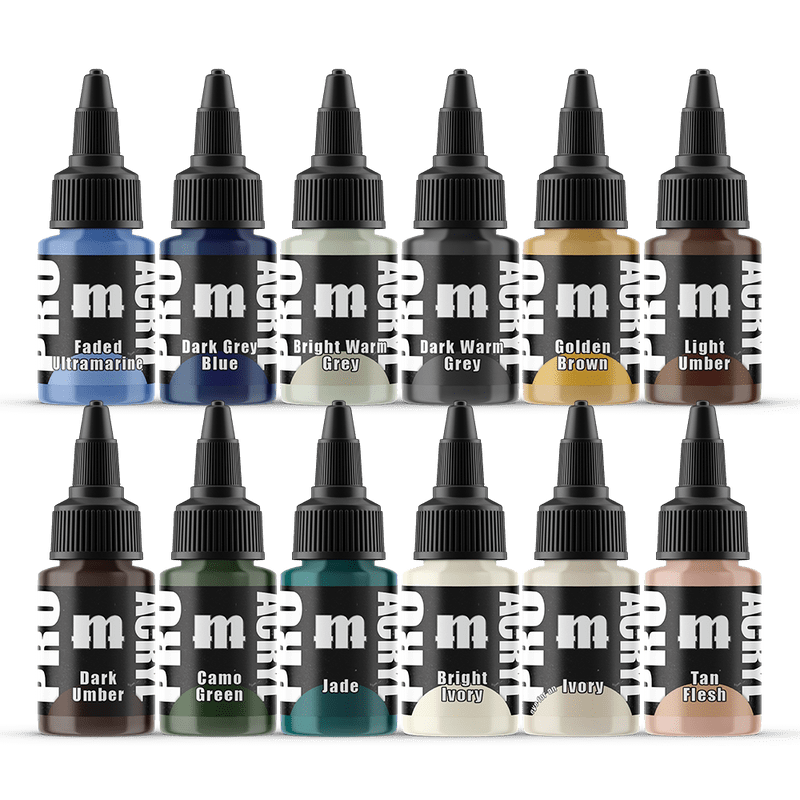 Pro Acryl - Base Set - 24 Colors - Loaded Dice