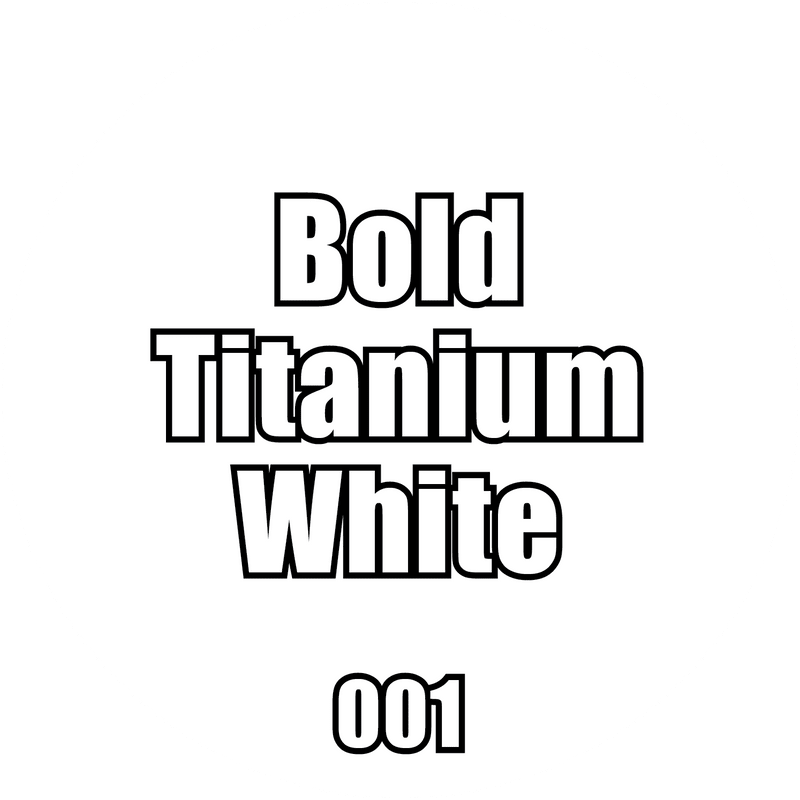 Pro Acryl - Bold Titanium White 22ml - Loaded Dice