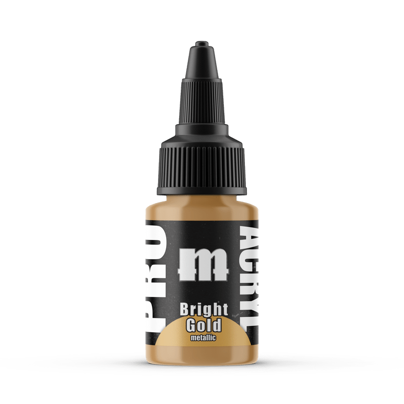 Monument Pro Acryl Bright Gold 22ml dropper bottle