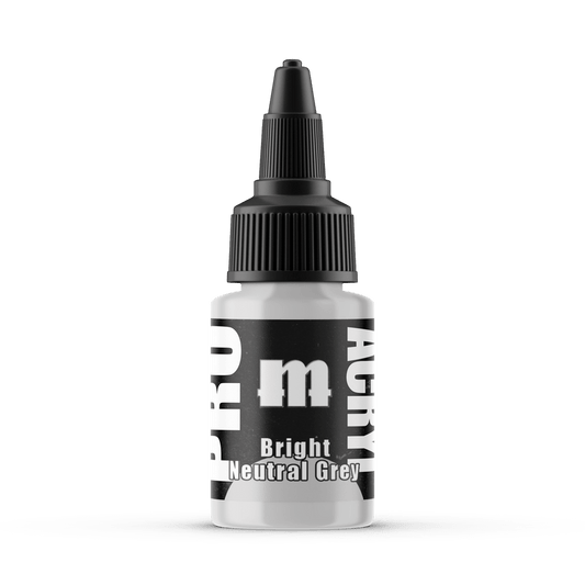 Monument Pro Acryl Bright Neutral Grey 22ml dropper bottle
