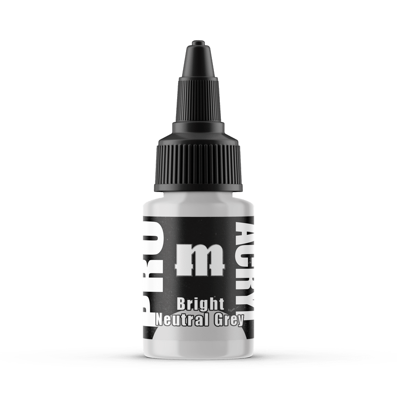 Monument Pro Acryl Bright Neutral Grey 22ml dropper bottle