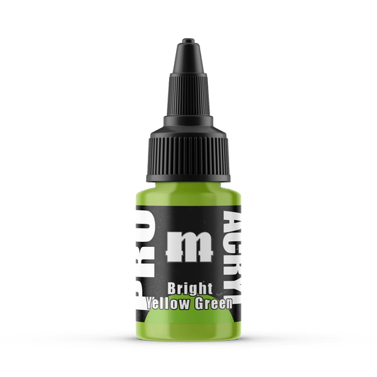 Monument Pro Acryl Bright Yellow Green 22ml dropper bottle