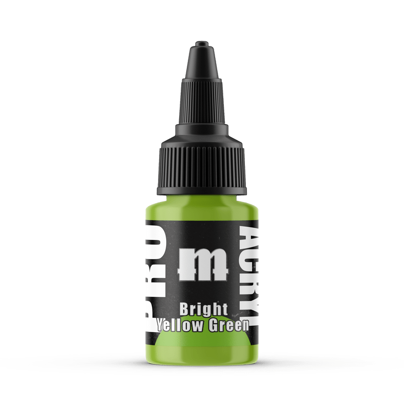 Monument Pro Acryl Bright Yellow Green 22ml dropper bottle