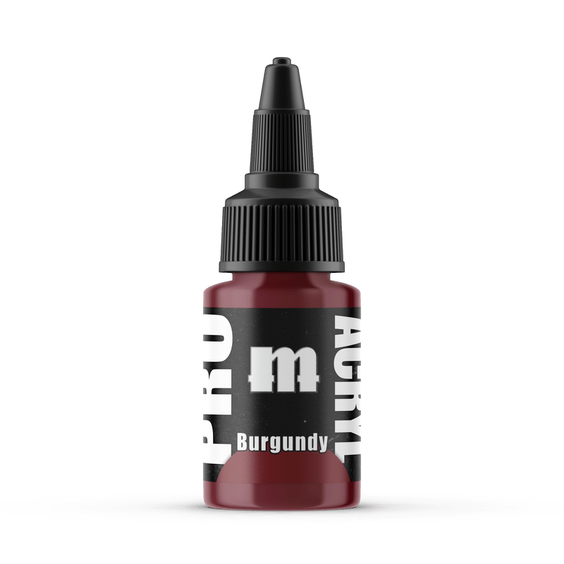 Monument Pro Acryl Burgundy 22ml dropper bottle