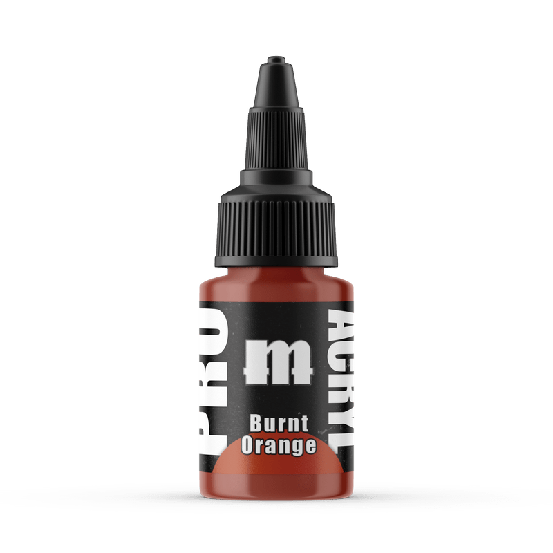 Monument Pro Acryl Burnt Orange 22ml dropper bottle