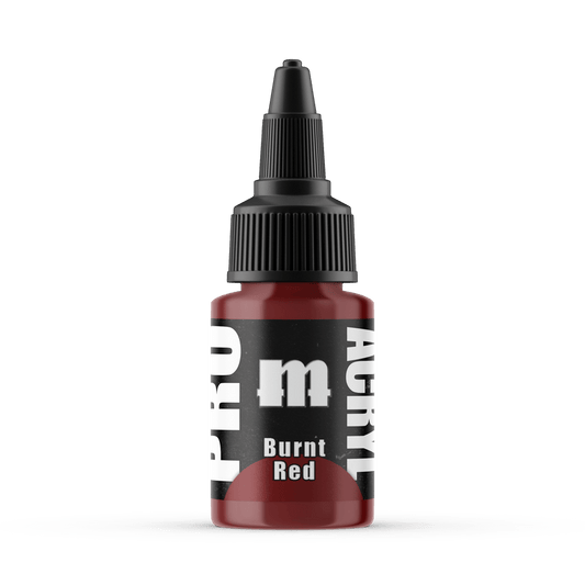Monument Pro Acryl Burnt Red 22ml dropper bottle