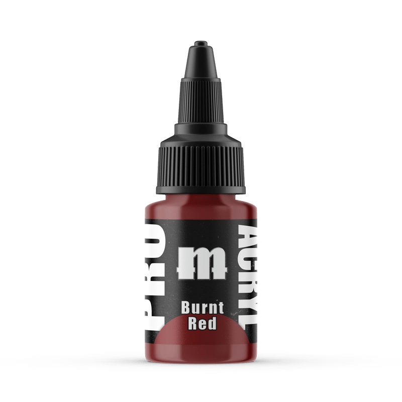 Monument Pro Acryl Burnt Red 22ml dropper bottle