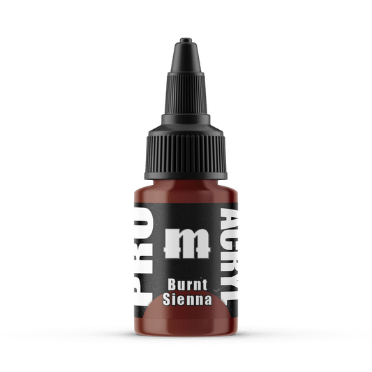 Monument Pro Acryl Burnt Sienna 22ml dropper bottle
