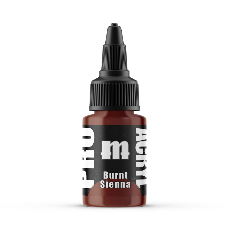 Monument Pro Acryl Burnt Sienna 22ml dropper bottle
