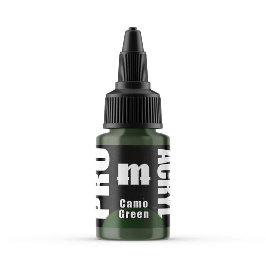 Monument Pro Acryl Camo Green 22ml dropper bottle