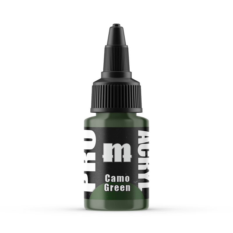 Monument Pro Acryl Camo Green 22ml dropper bottle