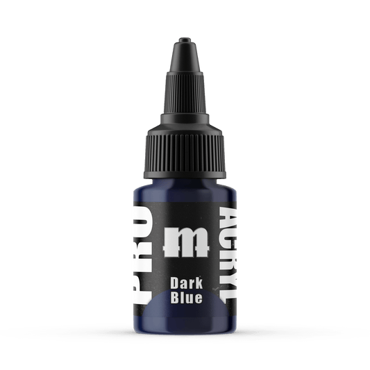 Monument Pro Acryl Dark Blue 22ml dropper bottle