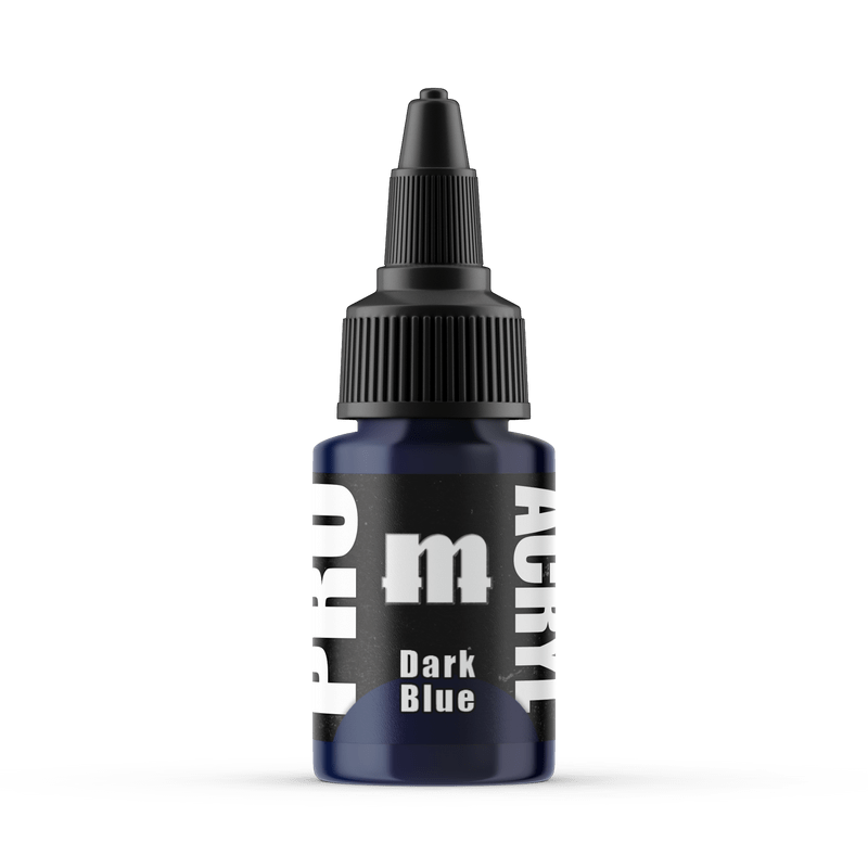 Monument Pro Acryl Dark Blue 22ml dropper bottle