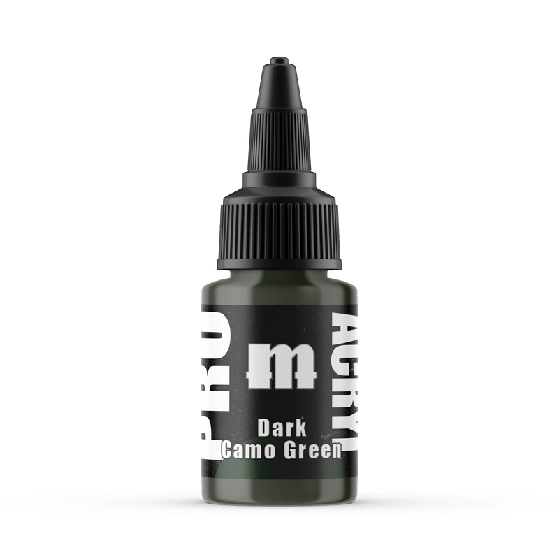 Monument Pro Acryl Dark Camo Green 22ml dropper bottle