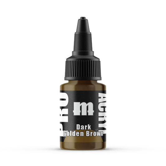 Monument Pro Acryl Dark Golden Brown 22ml dropper bottle