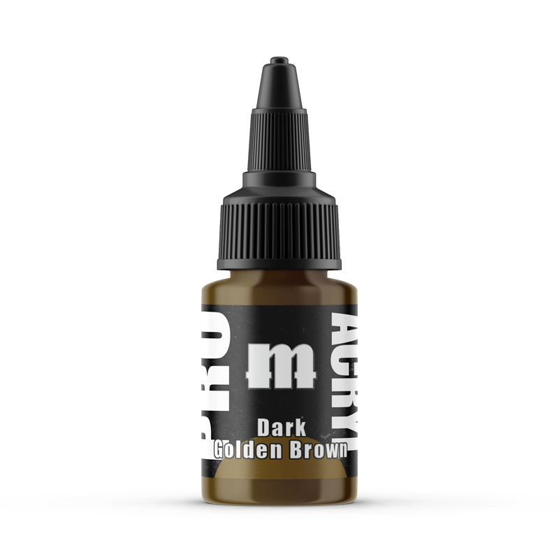 Monument Pro Acryl Dark Golden Brown 22ml dropper bottle