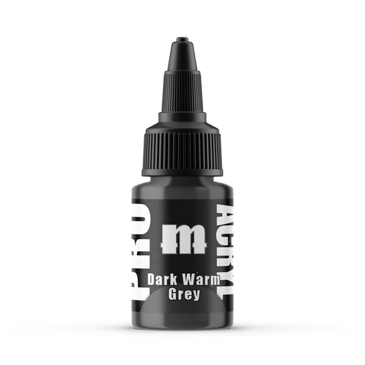 Monument Pro Acryl Dark Warm Grey 22ml dropper bottle