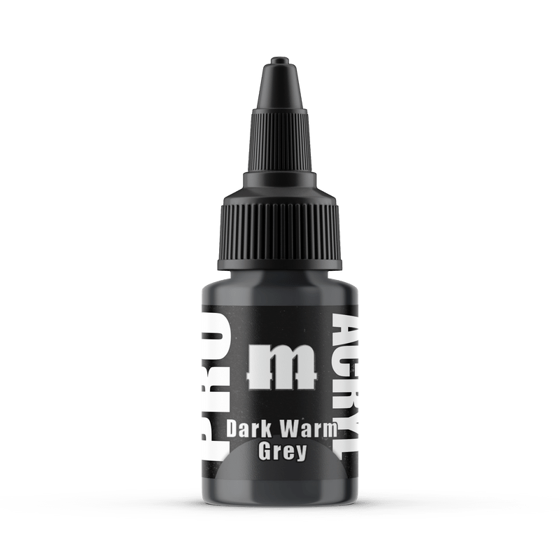 Monument Pro Acryl Dark Warm Grey 22ml dropper bottle