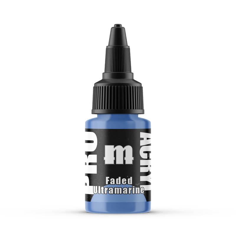 Monument Pro Acryl Faded Ultramarine 22ml dropper bottle