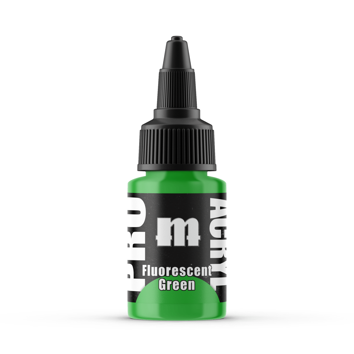 Monument Pro Acryl Fluorescent Green 22ml dropper bottle