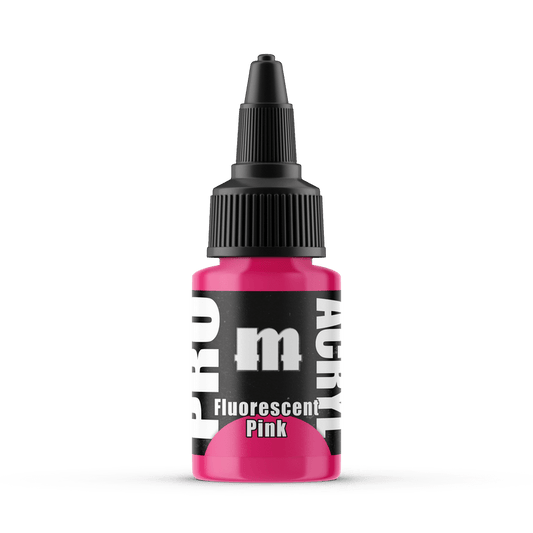 Monument Pro Acryl Fluorescent Pink 22ml dropper bottle