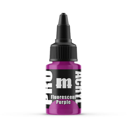 Monument Pro Acryl Fluorescent Purple 22ml dropper bottle