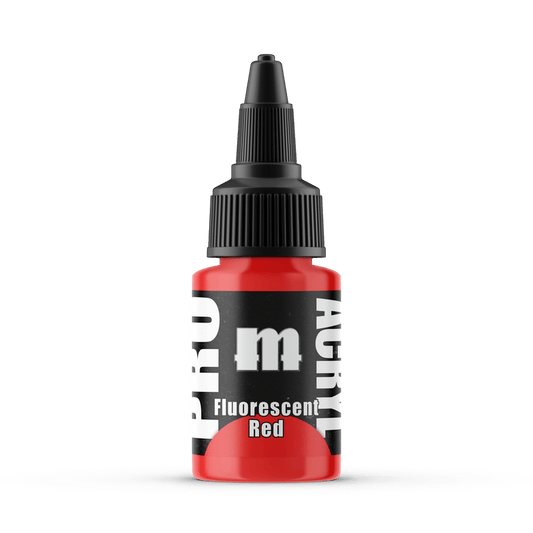 Monument Pro Acryl Fluorescent Red 22ml dropper bottle