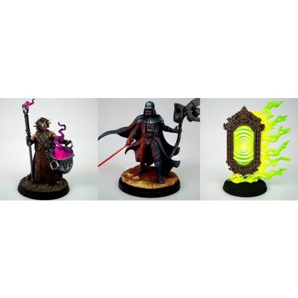 Pro Acryl - Fluorescents Set - Loaded Dice