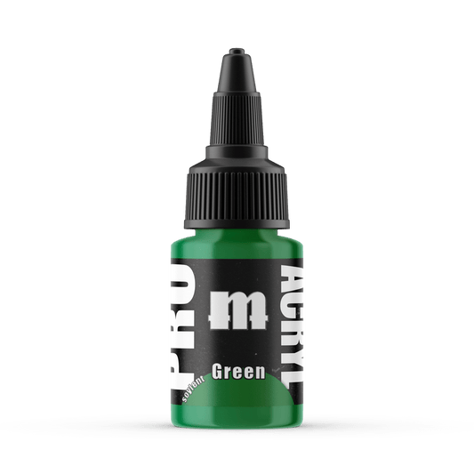 Monument Pro Acryl Green 22ml dropper bottle