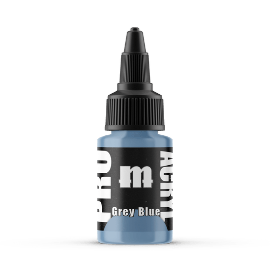 Monument Pro Acryl Grey Blue 22ml dropper bottle