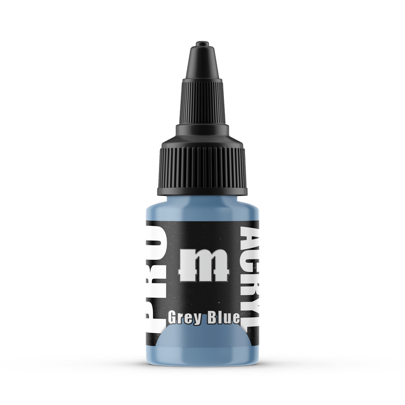 Monument Pro Acryl Grey Blue 22ml dropper bottle