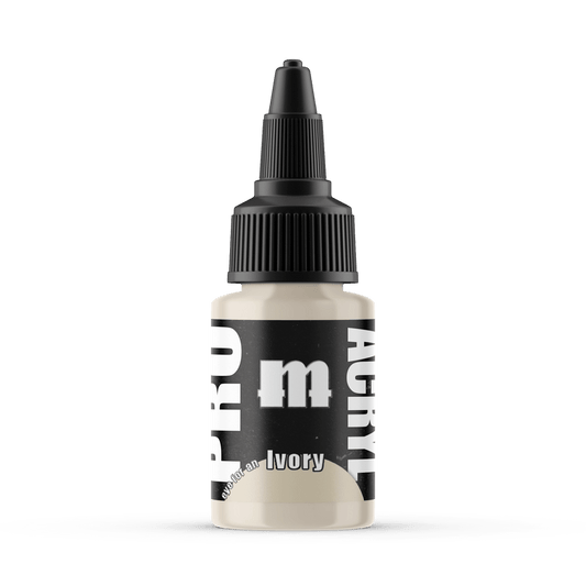 Monument Pro Acryl Ivory 22ml dropper bottle