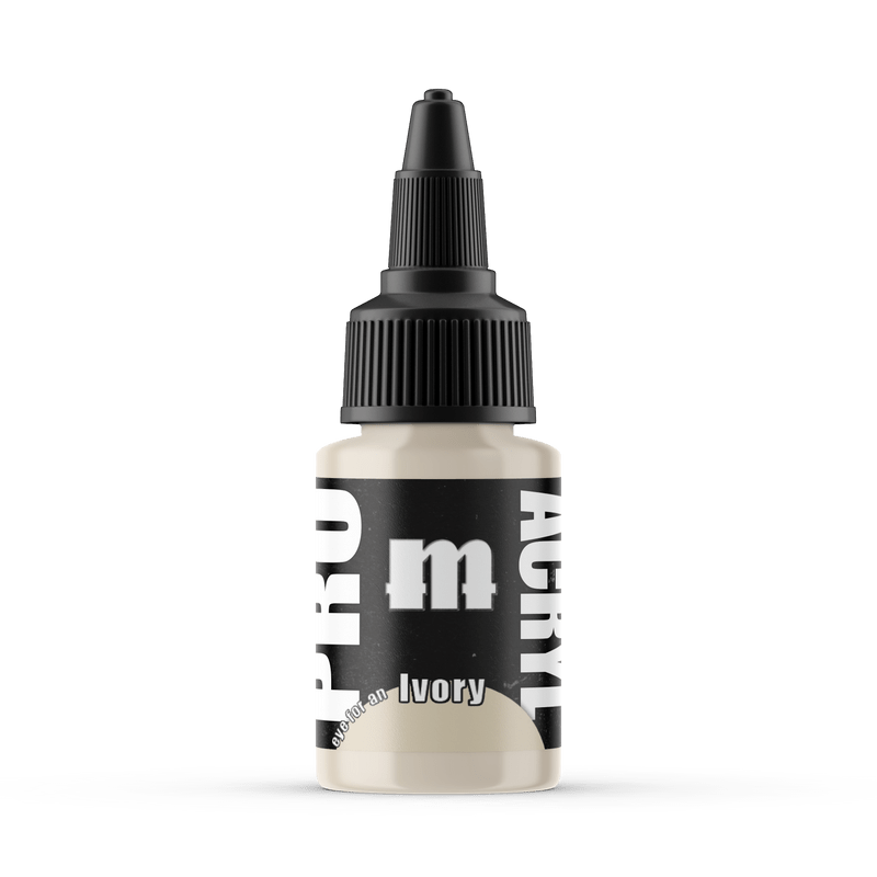 Monument Pro Acryl Ivory 22ml dropper bottle