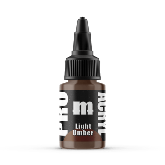 Monument Pro Acryl Light Umber 22ml dropper bottle