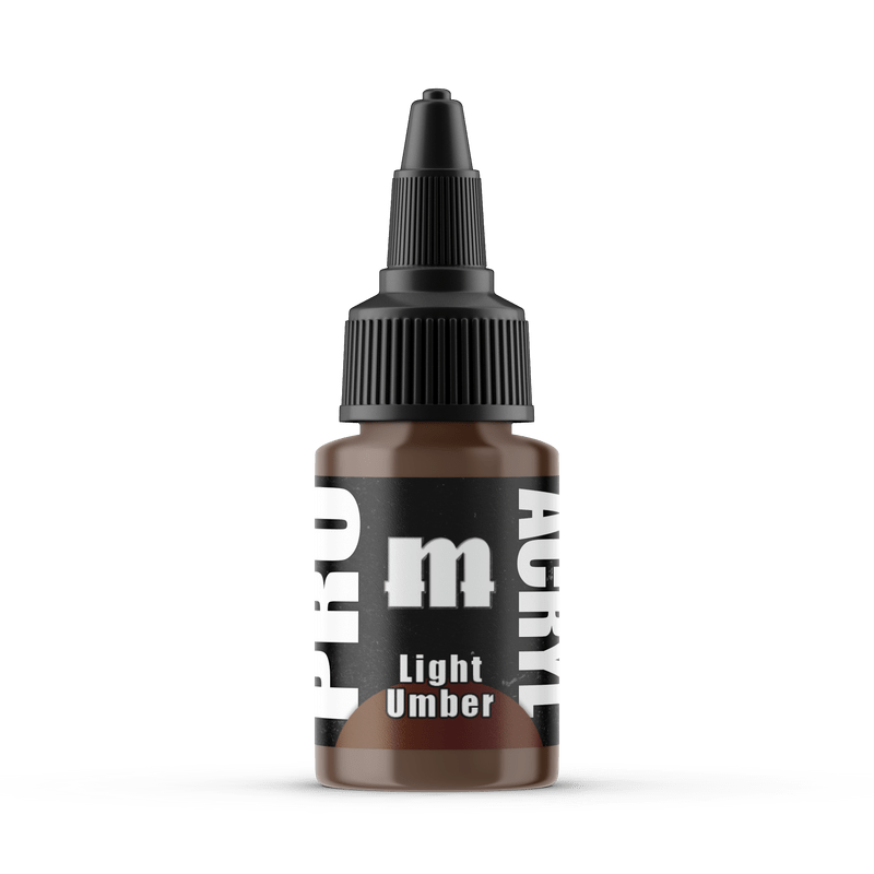 Monument Pro Acryl Light Umber 22ml dropper bottle